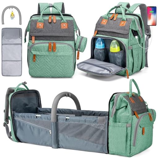 Best Mommy Diaper Bag Backpack Green Sale